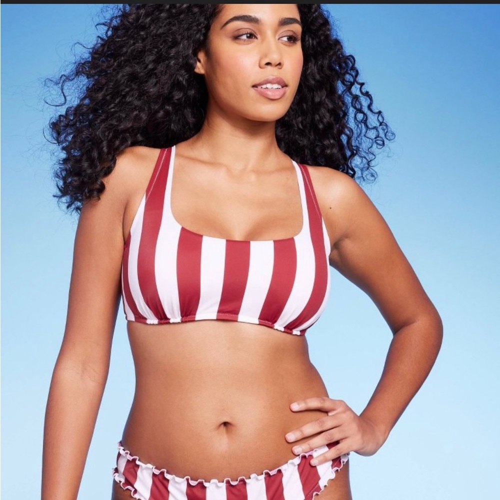 Shade & Shore NWT Womens Bralette Bikini Top